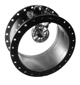 Turbina interna do hidrômetro Woltmann